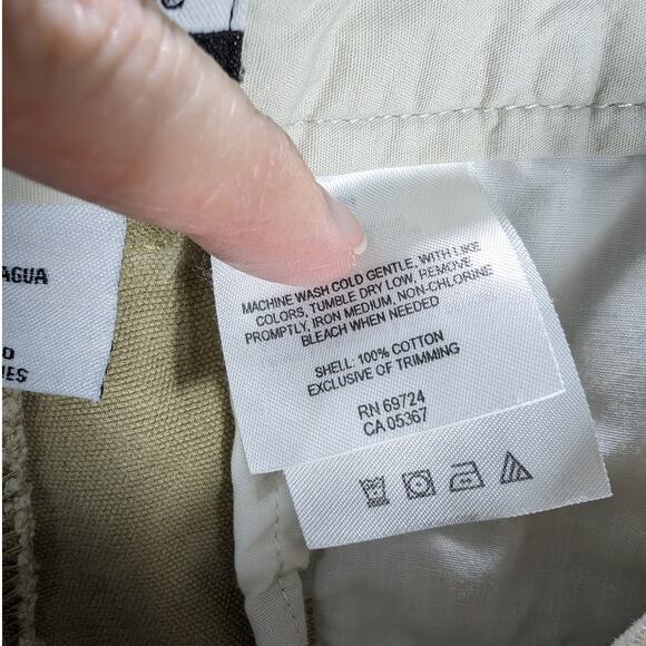 Columbia Shorts Mens 33 Tan Khaki Brown Chino Fishing Hiking Outdoor Cotton READ - Picture 8 of 10